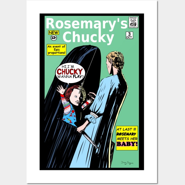 Rosemary's Chucky Wall Art by DougSQ